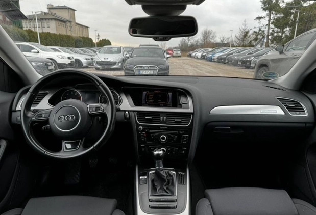 Audi A4 cena 42900 przebieg: 179000, rok produkcji 2012 z Krzepice małe 704